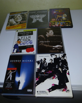 Musiikki dvd-levyjä 5e / kpl