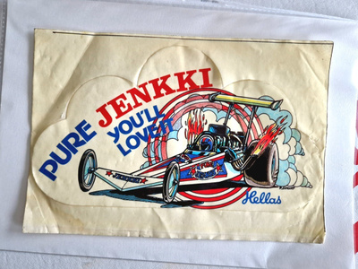 PURE JENKKI  HELLAS VINTAGE TARRA Dragster