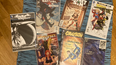 CAT WOMAN, BIRDS OF PRAY, BÄTGIRL… DC COMICS
