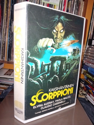 Fix VHS Kaksihäntäinen Skorpioni ( SUOMIPAINOS ) SIS POSTIKU