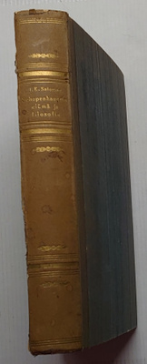 J. E. Salomaa - Arthur Schopenhauer, elämä ja filosofia