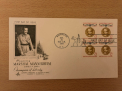 Mannerheim   8c 1960
