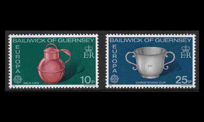 Guernsey 133-4 ** Europa taidekäsityöt (1976)