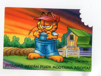 "PITÄISIKÖ MEIDÄN PUIDA MUUTAMIA ASIOITA?" -KORTTI /Karvinen