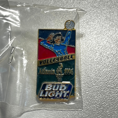 BUD Light - Atlanta 1996 - lentopallo pinssi