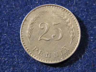 25 penniä 1930