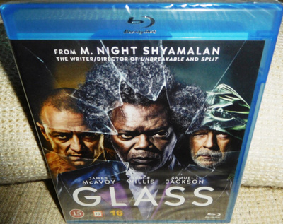 Glass - Bruce Willis & Samuel L. Jackson (muoveissa) Blu-ray