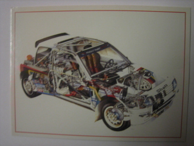 Peugeot rallikortti 2 D: Peugeot 205