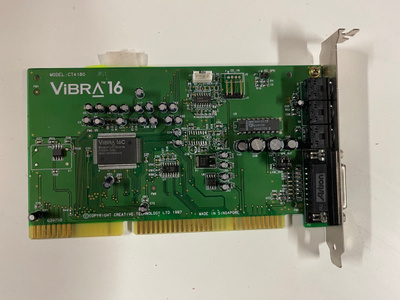 Creative Sound Blaster Vibra CT4180 ISA