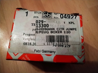 Citroen, Peugeot 2.5 Diesel hammashihnan kiristin FEBI 04927