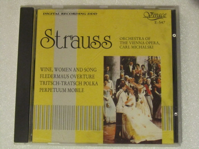 Strauss • Orchestra of the Vienna Opera/Carl Michalski CD
