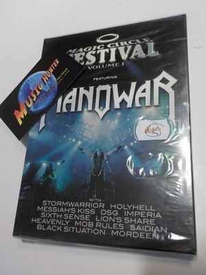 MANOWAR - MAGIC CIRCLE FESTIVAL VOLUME 1 UUSI 2DVD