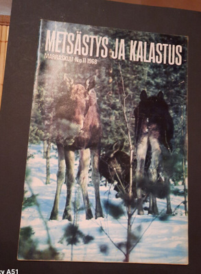 Metsästys ja Kalastus 1968,n°11 marraskuu