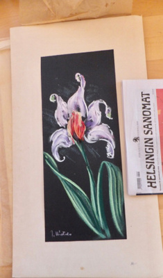 VANHA PastelliMaalaus Jorma Hietala 1964 KOMEA
