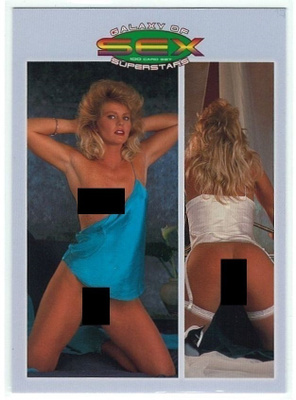 1997 Hot Shots Galaxy of Sex Superstars #57 K.C. Williams