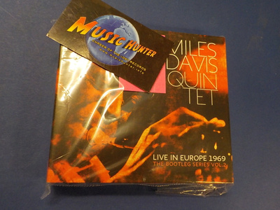 MILES DAVIS QUINTET - LIVE IN EUROPE 1969 UUSI 3CD + DVD