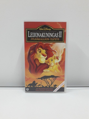 Leijonakuningas II Jylhäkallion Ylpeys (2.) (WD, vhs)
