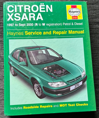 Haynes 3751 Citroen xsara 1997 – 2000 korjausopas