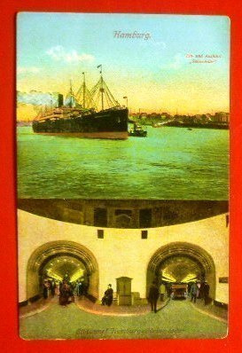 Hamburg / Ein- und Ausfahrt "Steinwärter" ja Elbtunnel (K12)