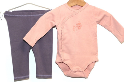 - VIOLETIT LEGGINSIT + PUPU KIETAISUBODY - koko 62