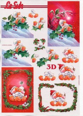 3D °°JOULUANKAT MISTELIN ALLA ym.°° /Le Suh