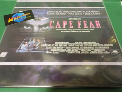 CAPE FEAR M-/EX+ 2x LASERDISC (W)
