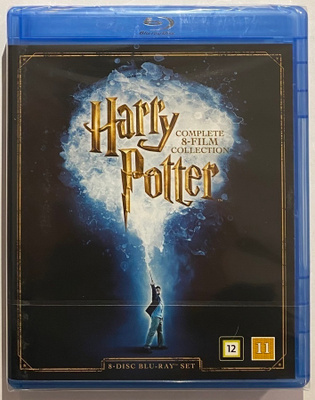 Harry Potter - 8 Blu-ray ( uusi, kelmussa )