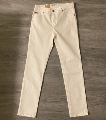 Lee Cooper valkoiset stretch farkut