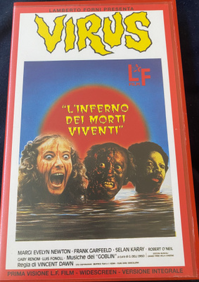 Virus - L’inferno dei morti viventi. VHS Italia Bruno Mattei