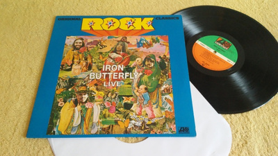 IRON BUTTERFLY - Live LP