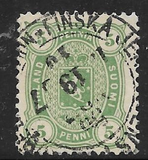 Nelilukuiset 1885 5p (LAPE 20) O