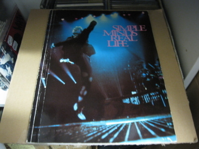 SIMPLE MINDS - REAL LIFE NUOTTIKIRJA