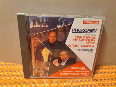 Prokofiev:October cantata etc.-Neeme Järvi CD