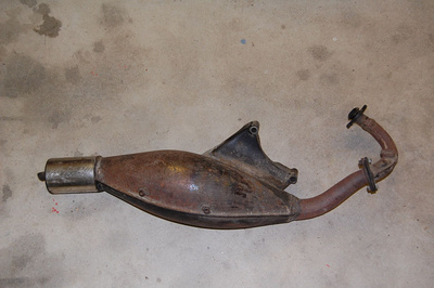 Gilera Stakerin pakoputki