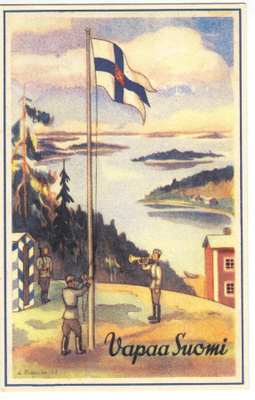 Postikortti Vapaa Suomi