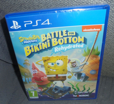 PS 4 peli  Paavo Pesusieni Battle for Bikini Bottom