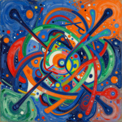 Uusi abstrakti alumiinitaulu 20 cm x 20 cm