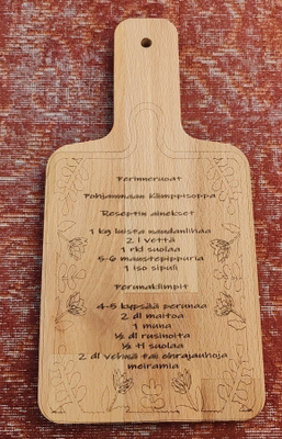 Leikkuulauta Perinneruoat Klimppisoppa