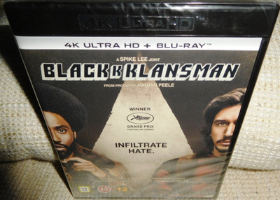 Blackkklansman 4K (muoveissa) [4K UHD + Blu-ray]