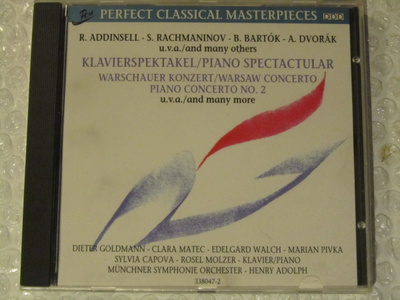 Addinsell • Rachnanikov • Bartok • Beethoven CD