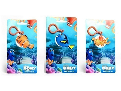 Disney Pixar Doria Etsimässä 3D Avaimenperä *UUSI*