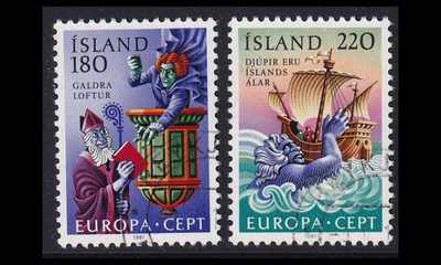 Islanti 565-6 o Europa kansanperinteet (1981)