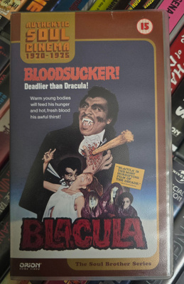 Blacula vhs