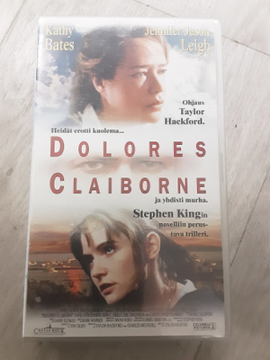 Dolores Claiborne (1995) Stephen King (VHS) SUOMIJULKAISU!