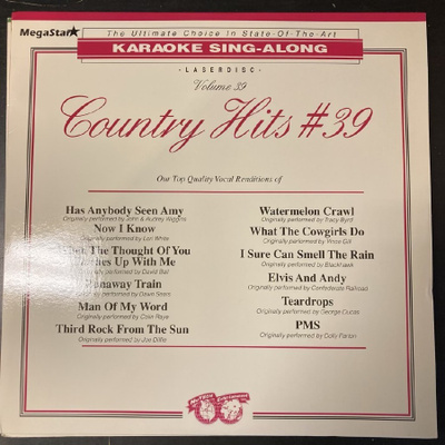 NuTech Entertainment - Country Hits #39 LaserDisc