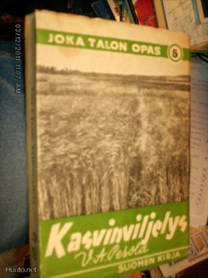 Vilho A. Pesola : KASVINVILJELYS ( 1 p. 1942 ) Sis.postikulu