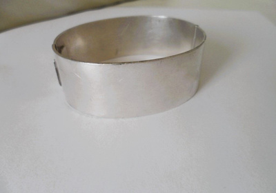 Kalevala iso Elegant rannerengas 58g Hopea