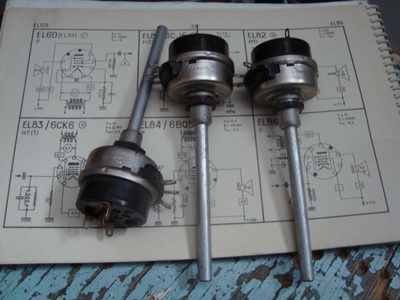 Potentiometri  6Mohm   tai  1 Mohm