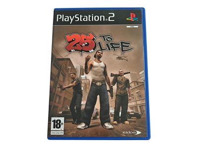 PS2 - 25 To Life (CIB)
