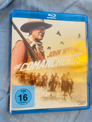 Comancheros John Wayne Blu-Ray Michael Curtiz SuomiTXT